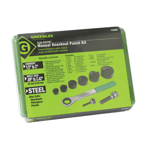 Knockout Kit with Ratchet and SlugBuster&reg; Punches Nia-Chem Ltd.