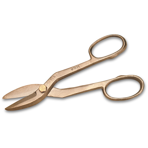 Sheet Metal Snips, 4-1/2" Cut Length, Straight Cut Nia-Chem Ltd.