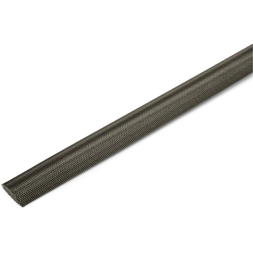 Double Cut File with Green Handle, Half Round, 8", Bastard Nia-Chem Ltd.