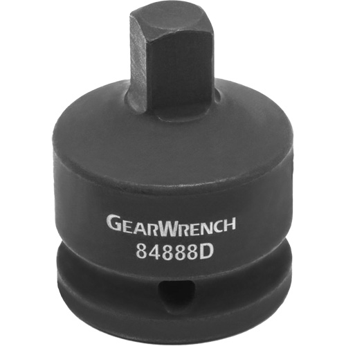 Adapter Socket, Impact, 3/4" Drive, 1/2" Socket, 2.126" L, Ball Nia-Chem Ltd.