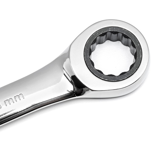 72-Tooth Ratcheting Combination Wrench, 12 Point, 30 mm, Chrome/Polished Finish Nia-Chem Ltd.