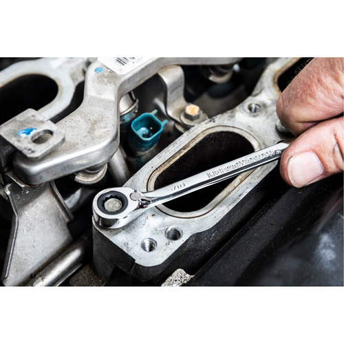 72-Tooth 12 Point Reversible Ratcheting SAE Wrench Set, Combination, 13 Pieces, Imperial Nia-Chem Ltd.