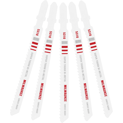 Lame de scie sauteuse, Bim&eacute;tal, Tige en T, 4" lo, 10 dents par pouce Nia-Chem Ltd.