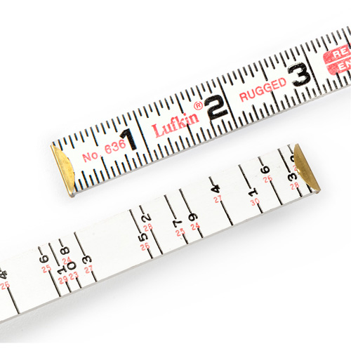 R&egrave;gle de maçon Red End, 6' lo, Bois, Graduations de 1/16" Nia-Chem Ltd.