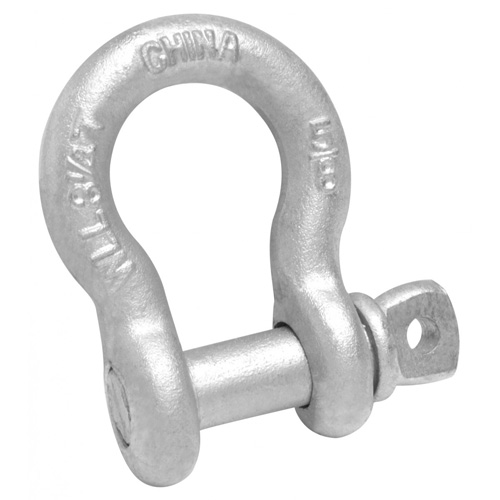 Anchor Shackle, 5/16", Screw Pin, Hot Dip Galvanized Nia-Chem Ltd.
