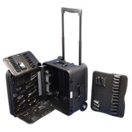 2-Wheel Service Tool Kit, 16-3/4" W x 13-1/2" D x 20" H, Black Nia-Chem Ltd.