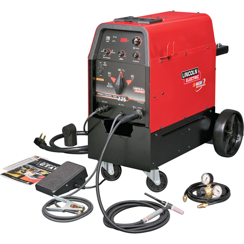 Ensemble Precision TIG 225 ReadyPak avec chariot Nia-Chem Ltd.