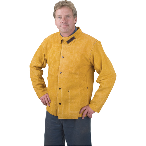 Welding Jacket, Leather, Medium, Golden Brown Nia-Chem Ltd.