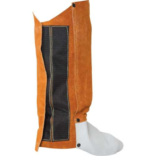 Leather Spats, 14" L, Lava Brown Nia-Chem Ltd.