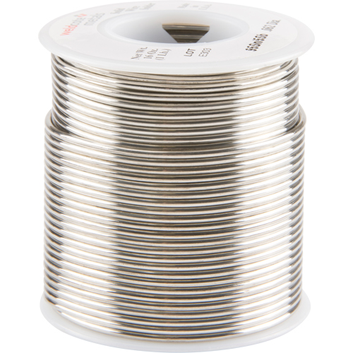 M&eacute;tal d'apport standard, Sans plomb, 95 % d'&eacute;tain, 5 % d'antimoine, &acirc;me Plein, dia. 0,0625" Nia-Chem Ltd.
