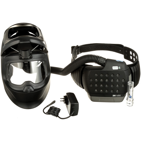 Adflo Powered Air Purifying Respirator, Welding Helmet, Lithium-Ion Battery Nia-Chem Ltd.