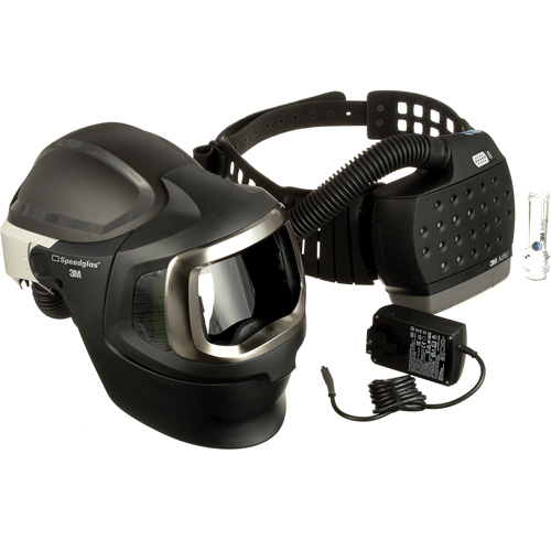Adflo Powered Air Purifying Respirator, Welding Helmet, Lithium-Ion Battery Nia-Chem Ltd.