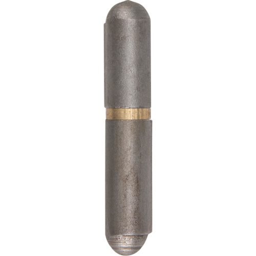 Weld-On Hinge, 0.315" Dia. x 1.575" L, Mild Steel w/Fixed Steel Pin Nia-Chem Ltd.