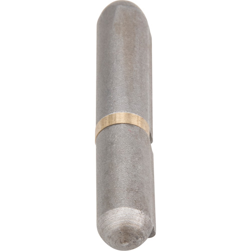 Weld-On Hinge, 0.315" Dia. x 1.575" L, Mild Steel w/Fixed Steel Pin Nia-Chem Ltd.