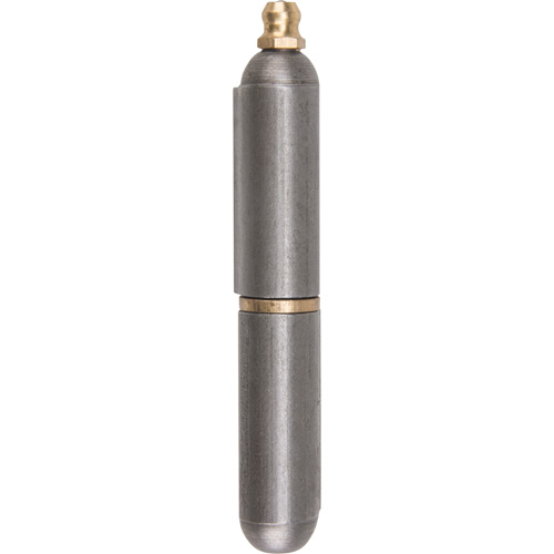 Weld-On Hinge, 0.512" Dia. x 3.15" L, Mild Steel w/Fixed Steel Pin Nia-Chem Ltd.