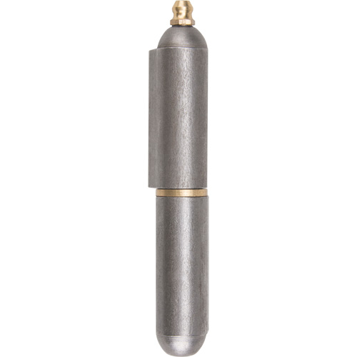 Weld-On Hinge, 0.63" Dia. x 3.937" L, Mild Steel w/Fixed Steel Pin Nia-Chem Ltd.