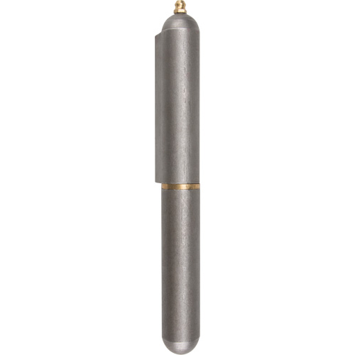 Weld-On Hinge, 0.906" Dia. x 7.874" L, Mild Steel w/Fixed Steel Pin Nia-Chem Ltd.