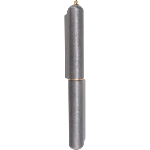 Weld-On Hinge, 1.102" Dia. x 10.236" L, Mild Steel w/Fixed Steel Pin Nia-Chem Ltd.