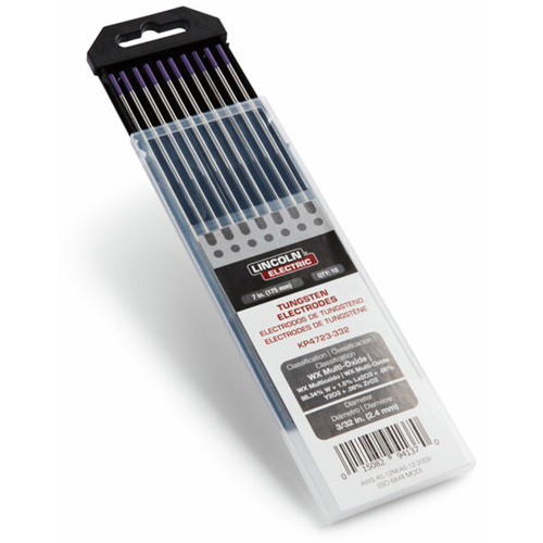 &eacute;lectrodes de tungst&egrave;ne de premi&egrave;re qualit&eacute; WX Multi-Oxide, 3/32" dia. x 7" lo Nia-Chem Ltd.
