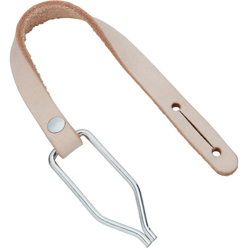 Handline with Thong Clip, Leather, Beige Nia-Chem Ltd.