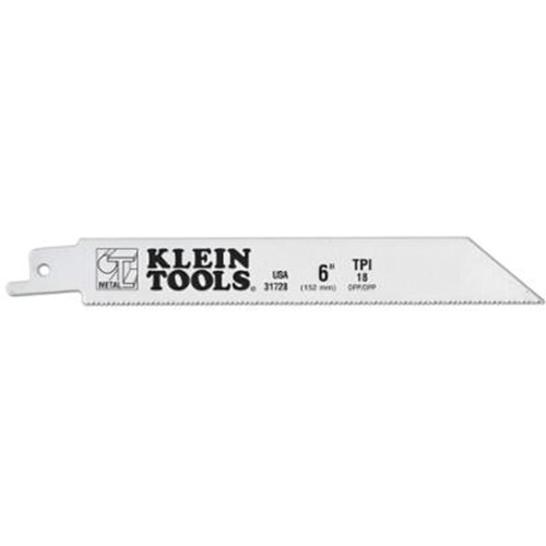 Lames de scie alternative, Bim&eacute;tal, 18 Dents par pouce, 6" lo x 3/4" la Nia-Chem Ltd.