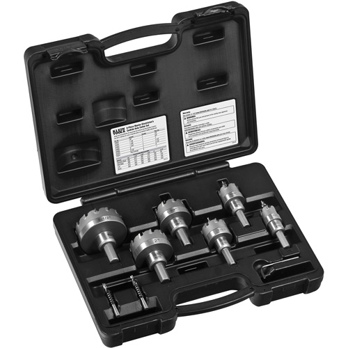 Master Electrician's Hole Cutter Kit, 8 Pieces Nia-Chem Ltd.