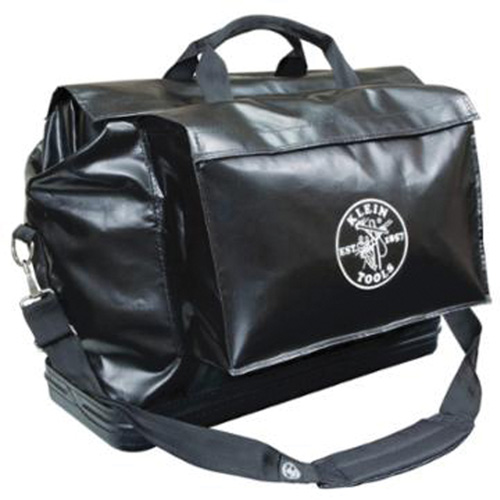 Equipment Bag, Vinyl, 2 Pockets, Black Nia-Chem Ltd.