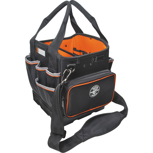 Tradesman Pro Tool Tote, Ballistic Nylon, 40 Pockets, Black/Orange Nia-Chem Ltd.