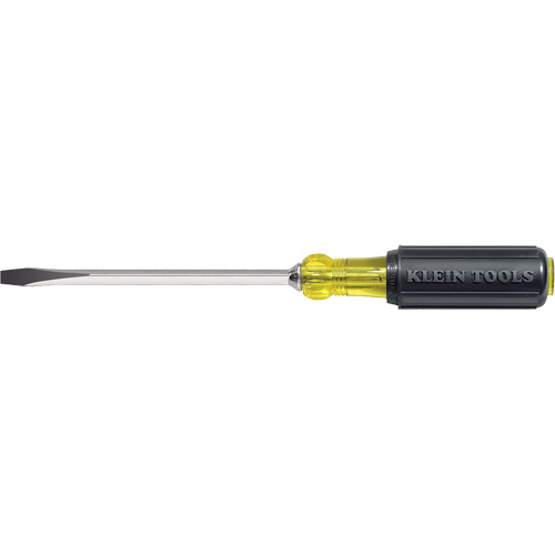Heavy-Duty Slot Keystone Screwdriver, 5/16", 10-15/16" L, Cushion Grip Handle Nia-Chem Ltd.
