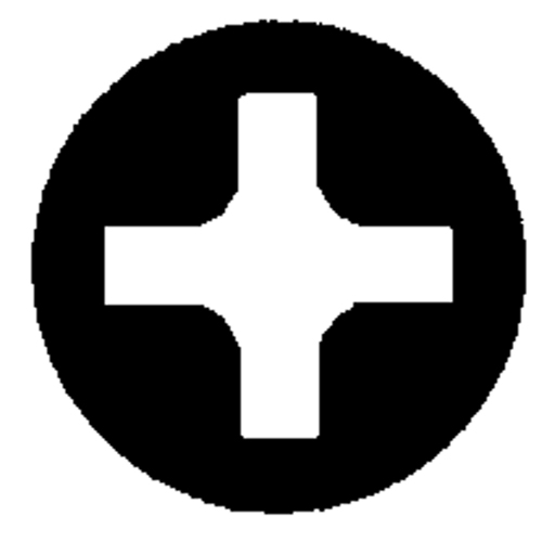 Stubby Phillips Screwdriver, #2, 3-7/16" L, Cushion Grip Handle Nia-Chem Ltd.