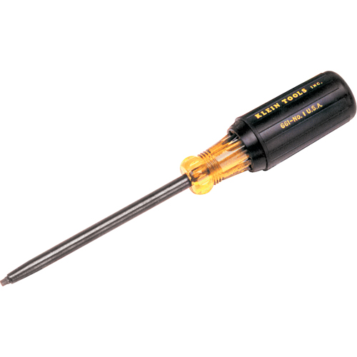 Square Recess Screwdriver, #3 Tip, Round, 8-1/4" L, Cushion Grip Handle Nia-Chem Ltd.