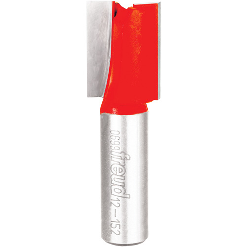 Fraise - foret droit &agrave; double cannelure, 3/4" dia, 1-1/4" ha, 2-1/2" lo, 1/2" Manche Nia-Chem Ltd.