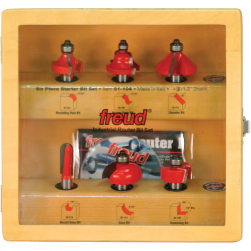 Jeu de d&eacute;marrage de fraises avec mandrins de 1/2" Nia-Chem Ltd.