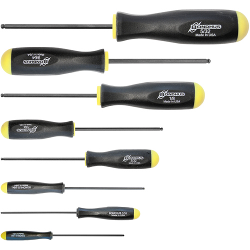 Jeux de tournevis ball driver - SAE, 8 mcx Nia-Chem Ltd.