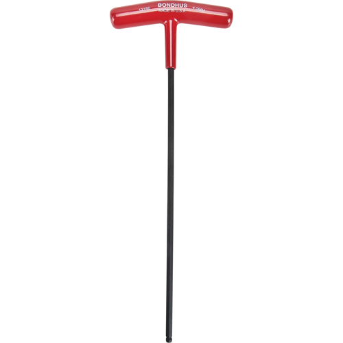 Individual Hex Keys - Metric, Ball End, 4 mm x 8.7" L, T Handle Nia-Chem Ltd.