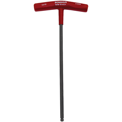 Individual Hex Keys - Metric, Ball End, 10 mm x 12.1" L, T Handle Nia-Chem Ltd.