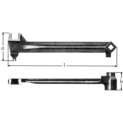 l&eacute;s &agrave; bonde, 2-1/2", Longueur de 15-1/15" Nia-Chem Ltd.