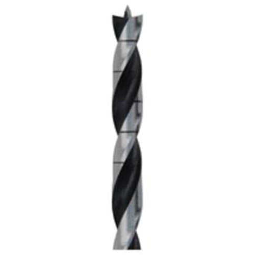 Brad Point Wood Bit, 1/2", 6" Length, 3/8" Shank Nia-Chem Ltd.