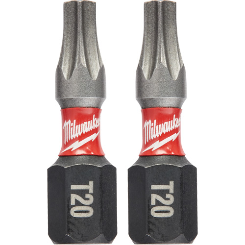 Forets &agrave; chocs Shockwave, Torx, T-20, Prise 1/4" Nia-Chem Ltd.