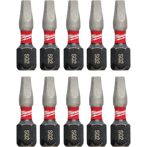 Forets &agrave; chocs Shockwave, Carr&eacute;e, #2, Prise 1/4" Nia-Chem Ltd.