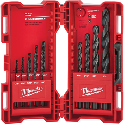 Thunderbolt&reg; Drill Bit Set, 14 Pieces, Steel Nia-Chem Ltd.