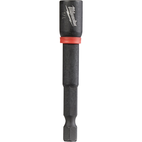 Shockwave Impact Duty Nut Driver, 1/4" Tip, 1/4" Drive, 2-9/16" L, Magnetic Nia-Chem Ltd.