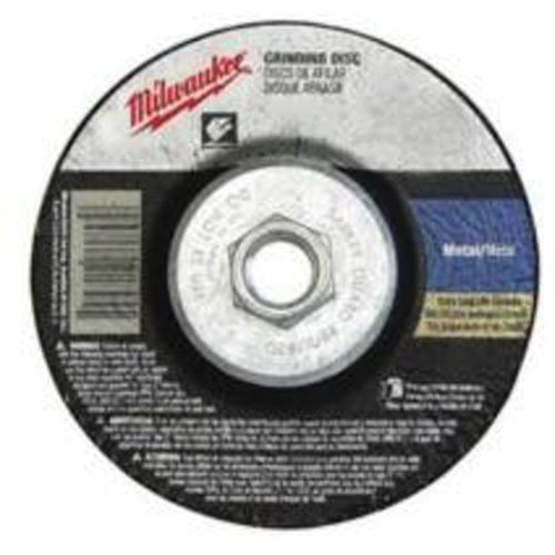 Grinding Wheel, 4-1/2" x 1/4", 5/8"-11 Arbor, Zirconium, Type 27 Nia-Chem Ltd.