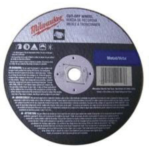 General Purpose Cut-Off Wheels, 7" x 3/32", 5/8" Arbor, Type 1, Aluminum Oxide, 8730 RPM Nia-Chem Ltd.