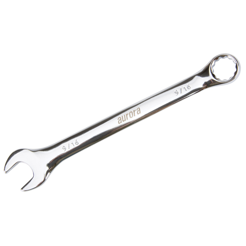 Cl&eacute; mixte, 12 pans, 9/16", Fini Chrome Nia-Chem Ltd.