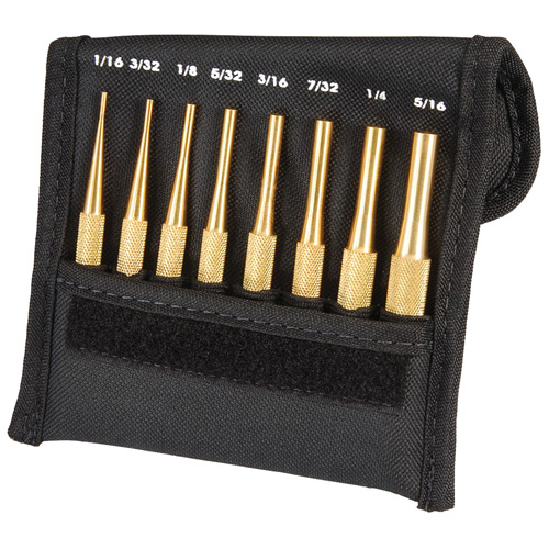 Ensemble de poinçons dentraînement en laiton, 8 morcea Nia-Chem Ltd.