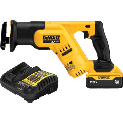 Max Compact Reciprocating Saw Kit, 20 V, Lithium-Ion Battery, 0-2900 SPM Nia-Chem Ltd.