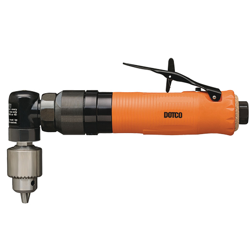 15-14 Series Right Angle Drill, 1/4" Chuck, 1/4" NPT Air Inlet, 1500 No Load RPM Nia-Chem Ltd.