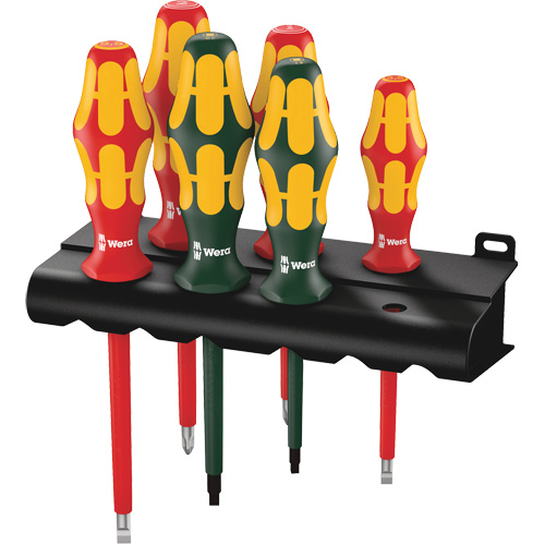 Jeu de tournevis isol&eacute;s 160 i / 168 i /6 VDE, 1000 V, 6 M Nia-Chem Ltd.