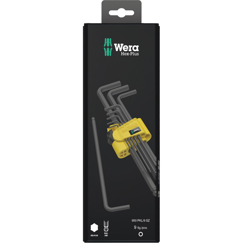 Hex Plus Key Set, 9 Pcs., Imperial Nia-Chem Ltd.